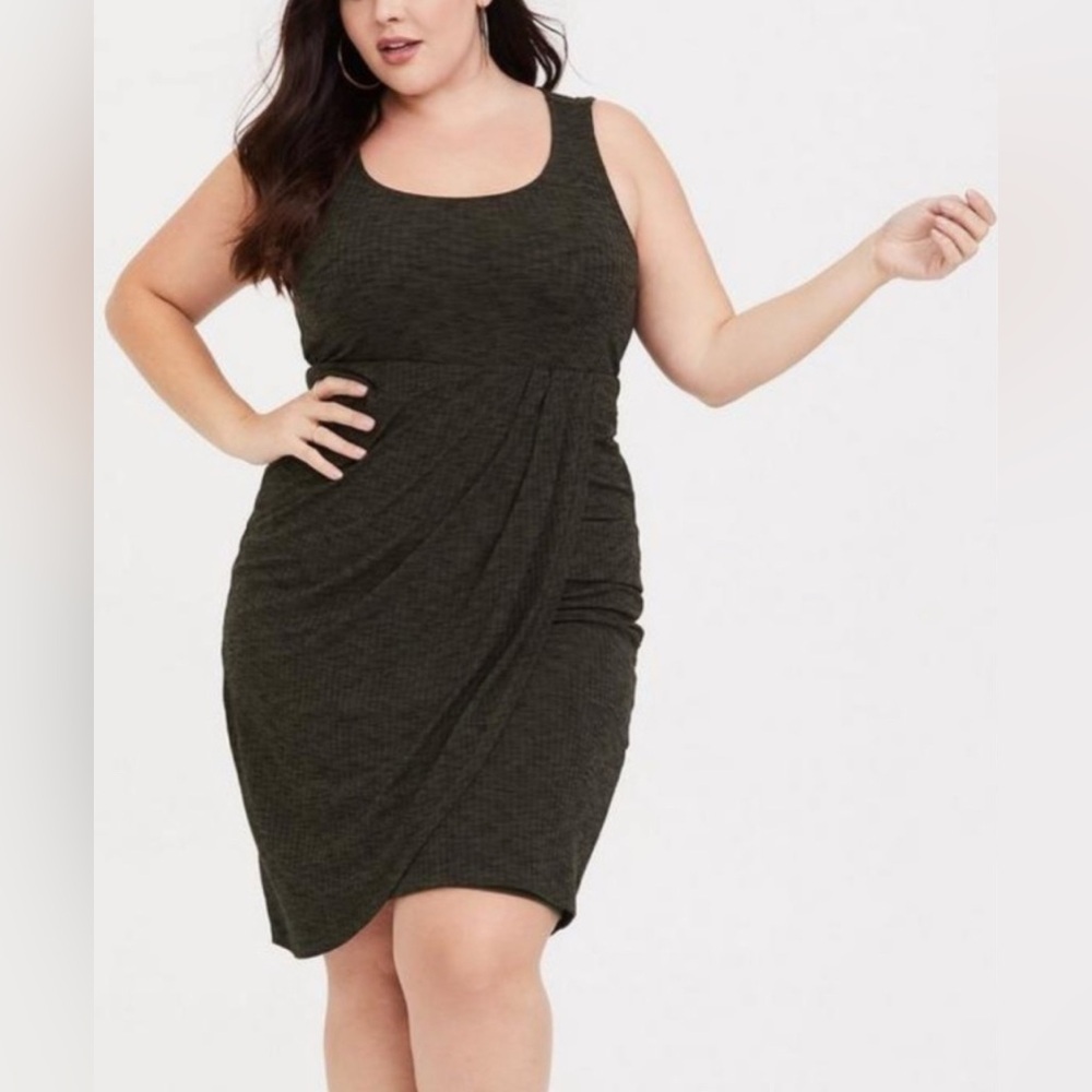 Torrid Mini Rib Bodycon Dress - Picture 3 of 13